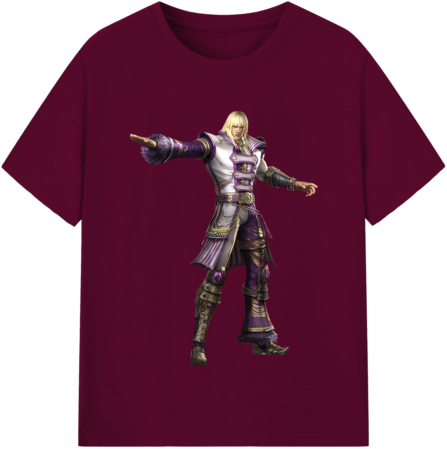 （画像用） 北斗の拳 Fist of the North Star レディースカジュアルプリントTシャツ（綿100％）